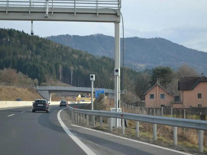 Route nationale à l'entrée de Hesperange